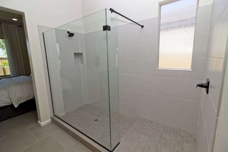 Walk-In Shower with Open Design